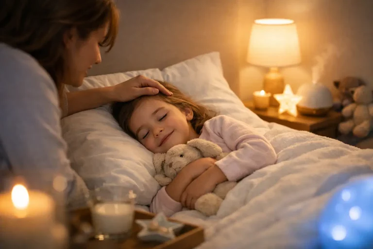 A Bedtime Calming Routine for Kids