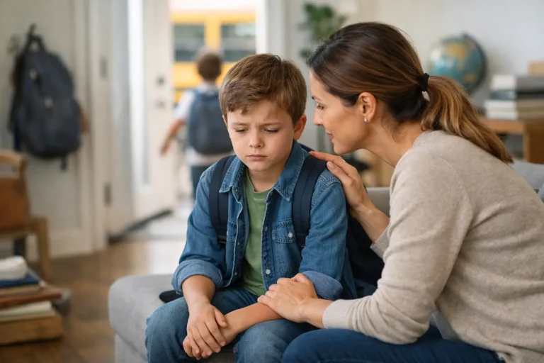 A School Transition Anxiety Guide for Parents