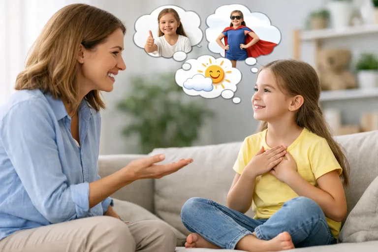 Teaching Positive Self-Talk Skills to Children